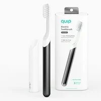 quip Electric Toothbrush, Built-In Timer + Travel Case, Slate Metal