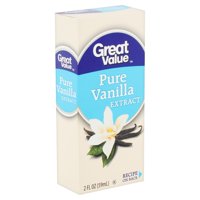 (2 pack) Great Value Pure Vanilla Extract, 2 fl oz