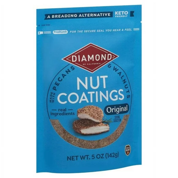 Diamond Of California Original Walnut & Pecan Nut Mix Coating, Breading Alternative, 5 oz