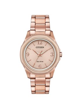 Citizen AR Eco-Drive Movement Pink Dial Ladies Watch FE7053-51X