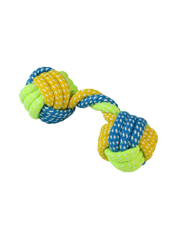 KABOER Dog Toy Bite Resistant Molar Stick Small Dog Pet Knot Ball Puppy Teddy Puppy Toy Bite Knot Supplies