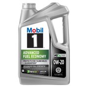 (12 Pack) Mobil 1 Advanced Fuel Economy Full Synthetic Motor Oil 0W-20, 5 Quart