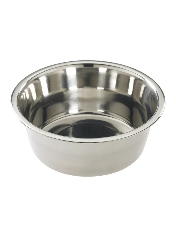 Spot Silver Bowl Stainless Steel 160 oz Pet Dish For Dogs