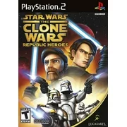 Ps2 Star Wars The Clone Wars Republic Heroes Playstation Ntsc T414