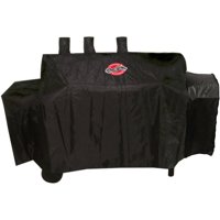 Char-Griller Dual Function Gas and Charcoal Grill Cover, Black, 8087