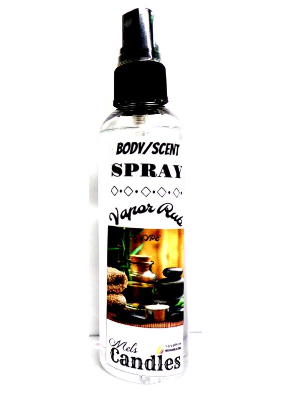 Vicks Vapor Rub Type -4oz Bottle of Scent Spray, Body Spray