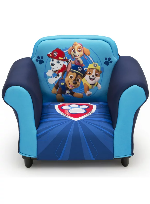 Nick Jr. Paw Patrol Toddler Armchair With Plastic Frame, Blue