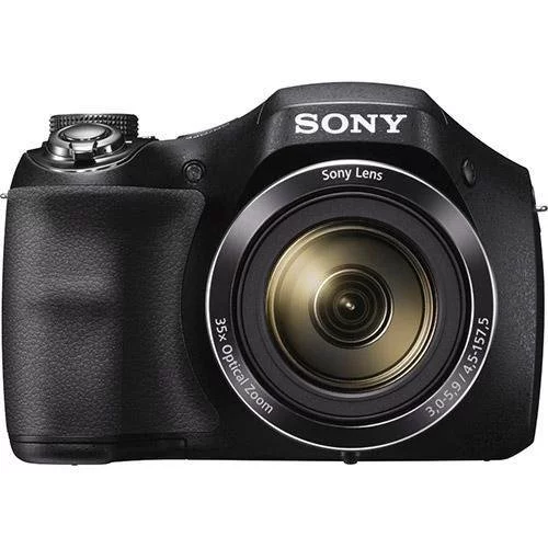 Restored Sony Cyber-shot DSC-H300 20.1 MP Digital Camera Black (Refurbished)