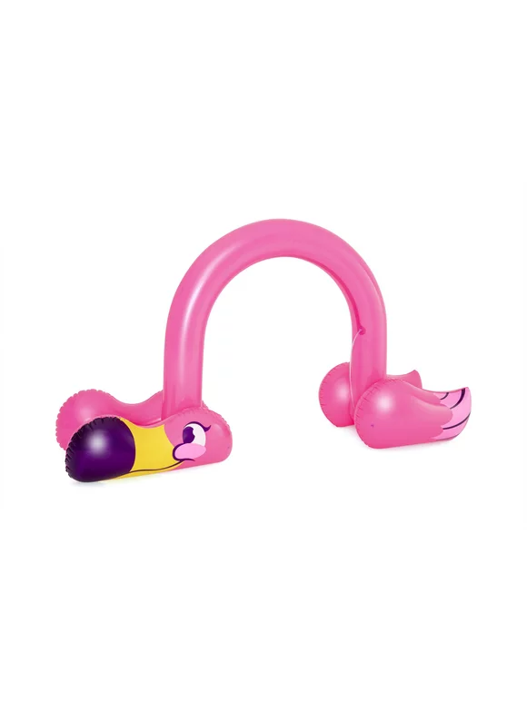 H2OGO! Jumbo Pink Flamingo Inflatable Child Stationary Sprinkler Arch