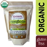 Namaste Foods Organic Sweet Brown Rice Flour Gluten Free, 24 oz Bag