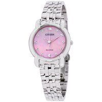 Citizen Jolie Eco-Drive Movement Mother Of Pearl Dial Ladies Watch EM0710-54Y