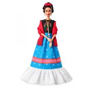 Barbie Inspiring Women Series Frida Kahlo Doll, Iconic Fringe Shawl