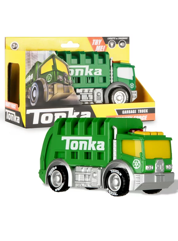Tonka Mighty Force - Lights and Sounds - Garbage Truck