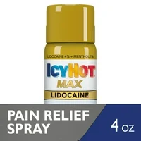 Icy Hot Max Strength Pain Relief Spray with Lidocaine (4 Oz.)