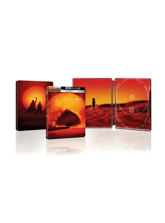 Dune: Part Two (Steelbook) (4K Ultra HD + Blu-Ray + Digital Copy)