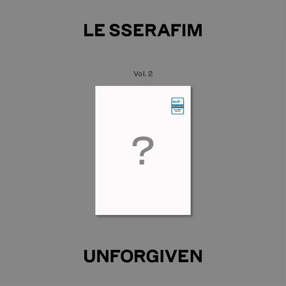 LE SSERAFIM - 'UNFORGIVEN' Vol. 2 (Walmart Exclusive) K-Pop CD