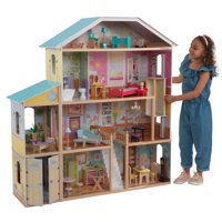 KidKraft Wooden Majestic Mansion Dollhouse with 34 Accessories Included