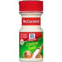 (2 Pack) McCormick Onion Salt, 5.12 oz