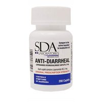 anti-diarrheal 2mg 200 caplets by sda labs
