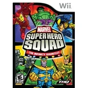 Marvel Super Hero Squad The Infinity Gauntlet - Nintendo Wii, Massive Super Powers come in little packages. Play as your favorite Squaddie while using their unique.., By Brand THQ