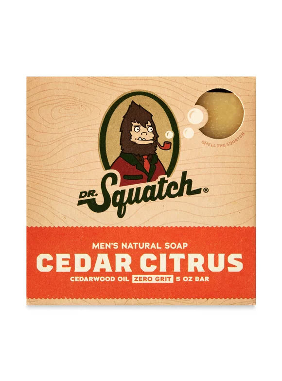 Dr. Squatch Soap Co. Mens Cedar Citrus Soap