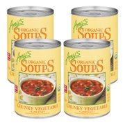 (4 Pack) Amy's Kitchen Chunky Vegetable Soup
