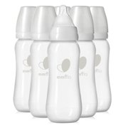 Everillo Feeding Balance + Standard Neck BPA-Free Plastic Baby Bottles