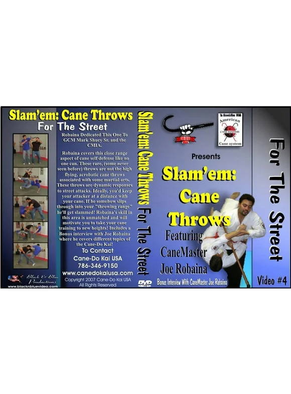 Slam'em! Cane Throws For Street #4 DVD Robaina
