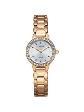 Citizen Women's Rose Gold Tone Stainless Steel Watch