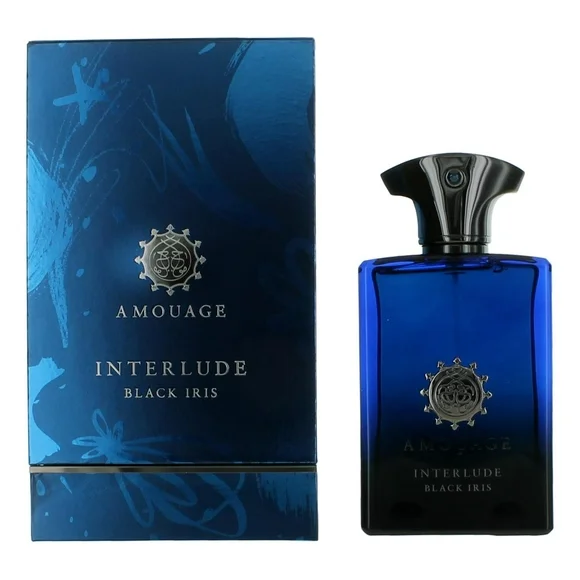 Amouage Interlude Black Iris by Amouage Eau De Parfum Spray 3.4 oz for Men