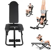 Mgaxyff Home Use Multi-functional Fitness Yoga Inversion Table Chair Folding 150KG Heavy Duty , Fitness Inversion Table, Heavy Duty Inversion Table