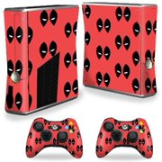 Skin Compatible with X-Box 360 Xbox 360 S Console - Dead Eyes Pool | Protective, Durable, and Unique Vinyl Decal wrap Cover | Easy to Apply, Remove, and Change Styles | Made in The USA