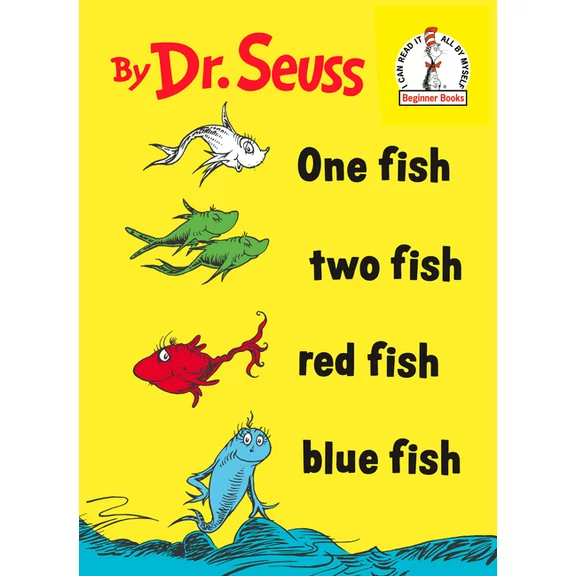 Beginner Books(r): One Fish Two Fish Red Fish Blue Fish (Hardcover)