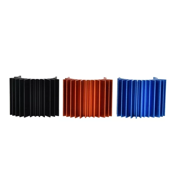 RC Cooling Fin, 3PCS 3-Color RC Motor Heat Sink, Cooling Fin Set Heat Sink Outdoor For Boat RC Car 540/550 Motor Men