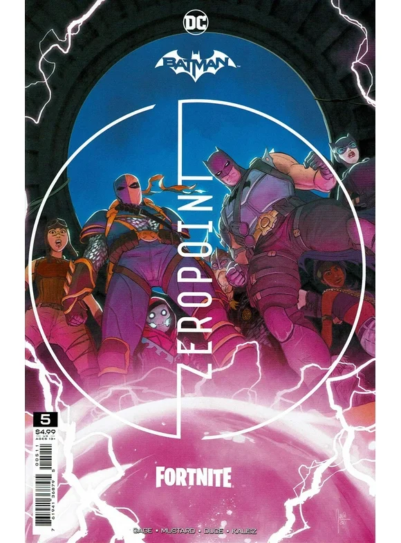 Batman/Fortnite: Zero Point #5 (in bag) VF ; DC Comic Book