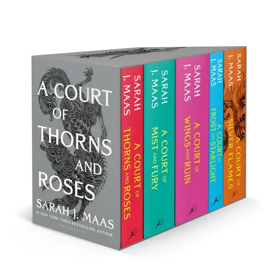 Court of Thorns and Roses: A Court of Thorns and Roses Paperback Box Set (5 Books) (Paperback)