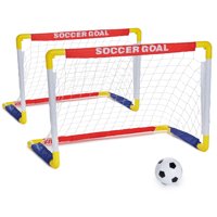 Play Day Foldable Soccer Set, Children's Beginner Sports Soccer Game, Children Ages 3 up
