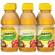 (4 Pack) Mott's 100% Original Apple Juice, 8 fl oz, 6 pack
