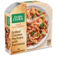 Healthy Choice Cafe Steamers Grilled Chicken Marinara with Parmesan, Frozen Meal, 9.5 OZ