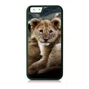 Lion Cub Animal Black Rubber Case for the Apple iPhone 6 / iPhone 6s - iPhone 6 Accessories - iPhone 6s Accessories