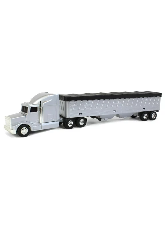 Tomy 1/64 Gray Semi Truck 16420-Semi Loose No Box