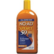 No-Ad Sport Active Sun screen Lotion SPF 50, 16 fl oz
