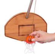 Tiki Toss Basketball Free Toss Deluxe Game - Indoor or Outdoor Family Fun Backyard Games for Kids, Teens and Adults