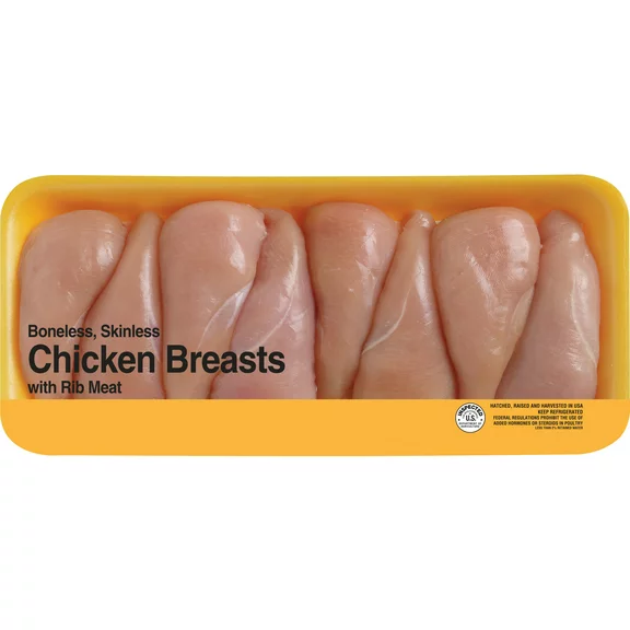 Freshness Guaranteed Boneless Chicken Breasts Family Pack, 4.7 - 6.25 lb
