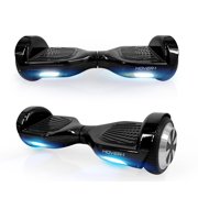 Hover-1 Ultra UL Certified Electric Hoverboard w/ 6.5" Wheels, LED Lights and 4 Hour Battery Life- Black