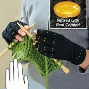 New Copper Arthritis Compression Gloves Fit Hand Support Joint Pain Relief for Men Woman Circulation