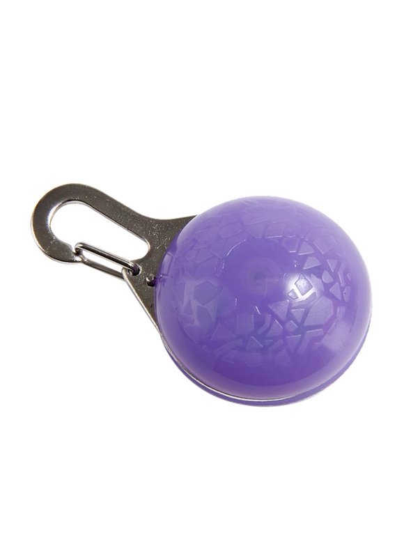 Mojoyce Dog LED Flashlight Collar Leads Bright Glowing Pendant Necklace (Purple)