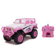 Jada Toys - Girlmazing 1:16 Scale RC Jeep, Exclusive Star Deco