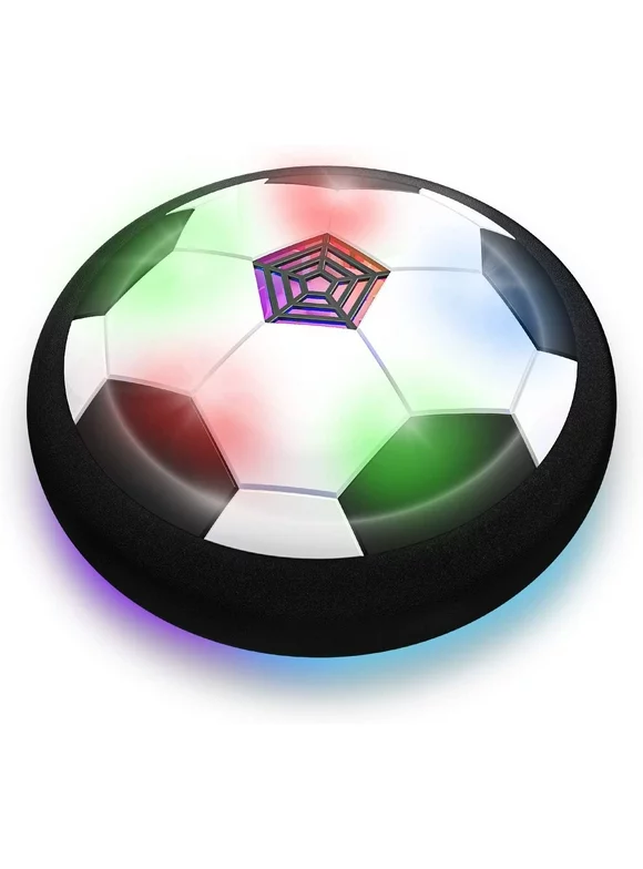 Hover Soccer Ball Boy Girls Toys, Indoor Floating Soccer W/Soft Foam Bumper, for 3 4 5 6 Years Old