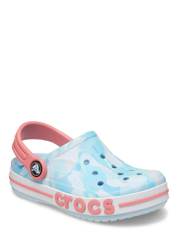Crocs Bayaband Bubble Camo Clog Kids, Sizes 4-13